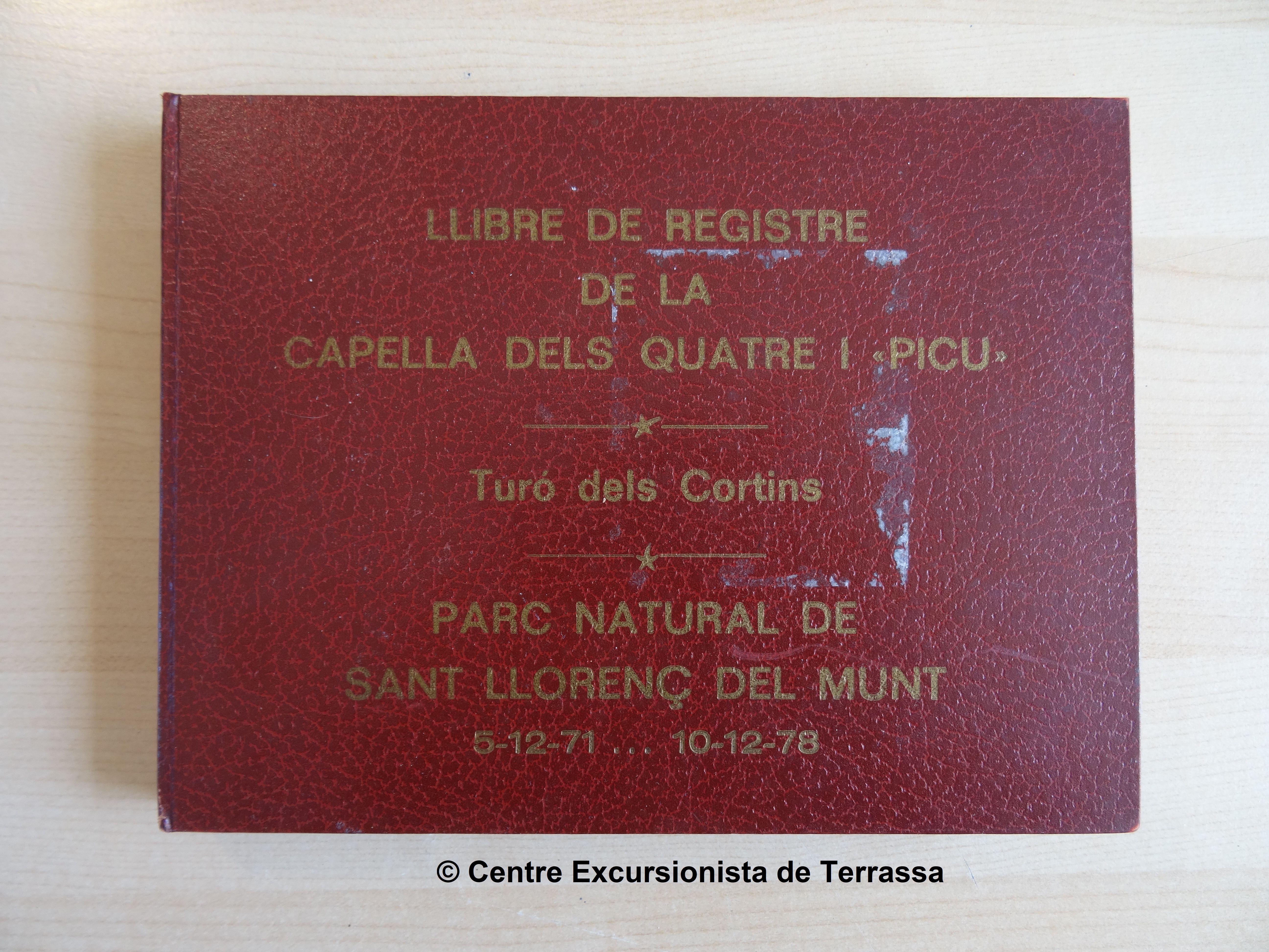Foto d'un llibre antic