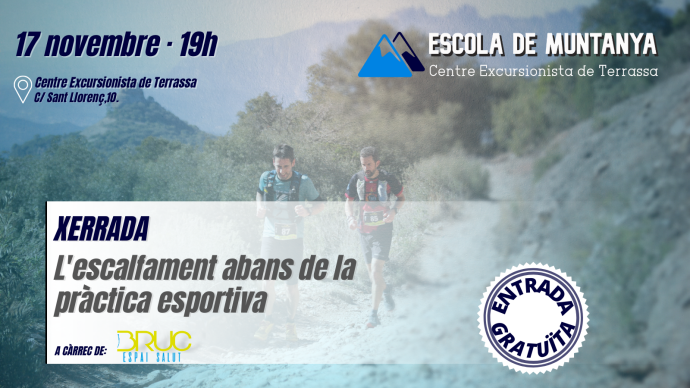 L'escalfament abans de la pràctica esportiva
