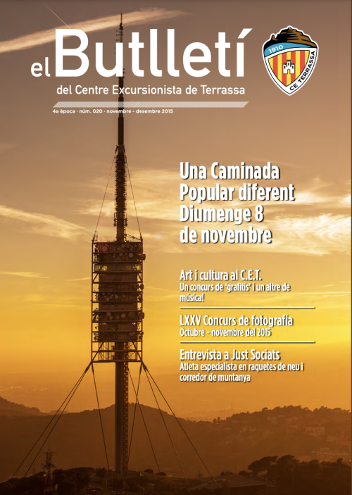 El Butlletí: Novembre - Desembre 2015