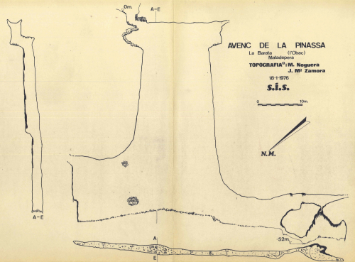 Topografies: Avenc de la Pinassa