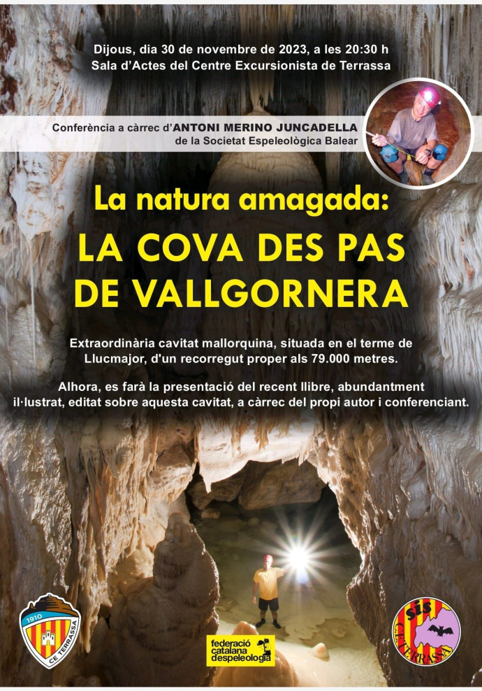 La natura amagada: cova des pas de Vallgornera