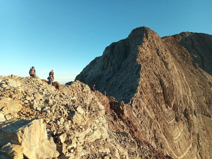 Cresta d'Espases i Posets, cruïlla de gegants de més de 3.000 m
