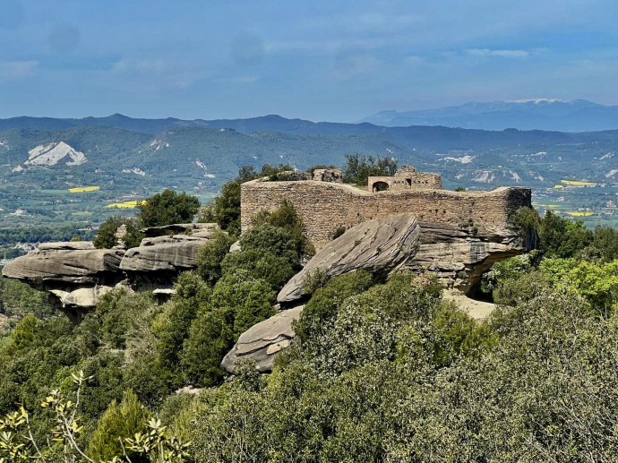 El castell de Taradell amb el Servei de Promoció de la Gent Gran