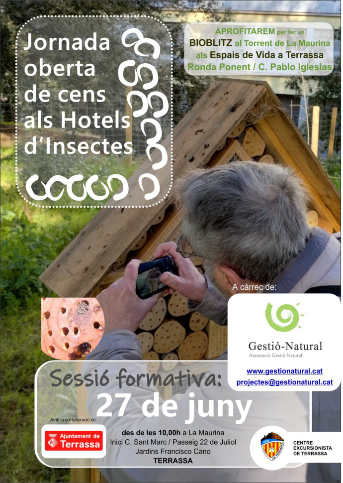 Jornada oberta de cens d'Hotels d'insectes