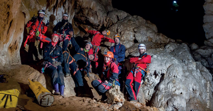 62è Curs d’iniciació a l’Espeleologia - nivell 2