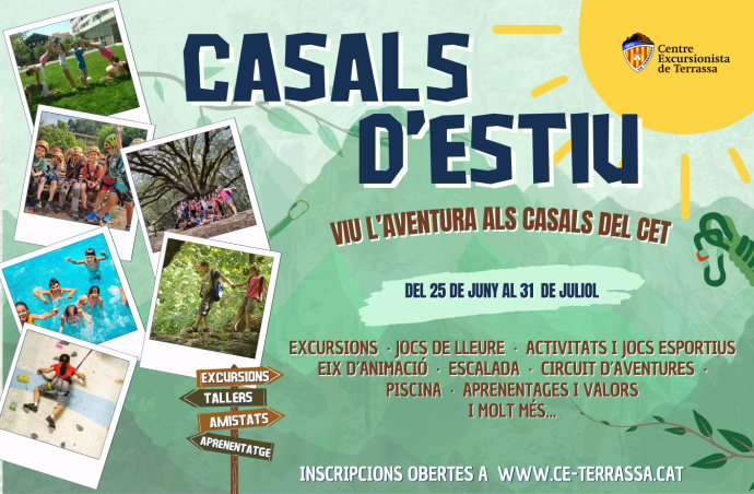 Casals d'Estiu Aventura't a la Muntanya 2024
