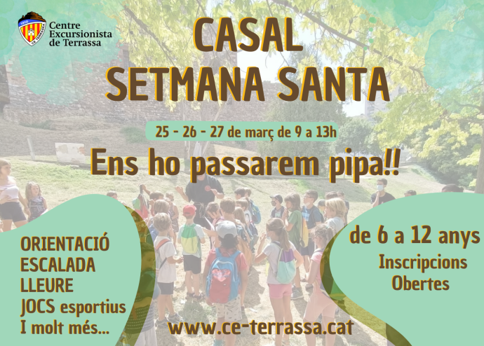 Casal de Setmana Santa del CET