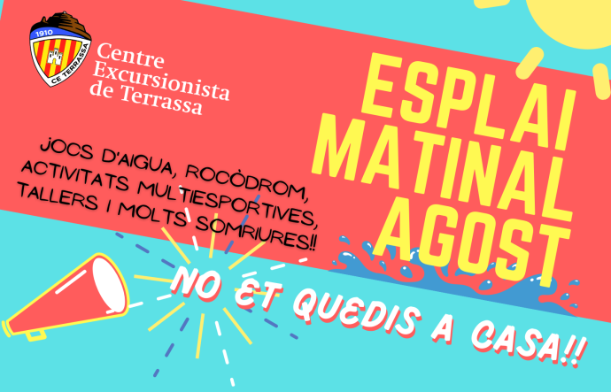 Esplai matinal d'agost 2024