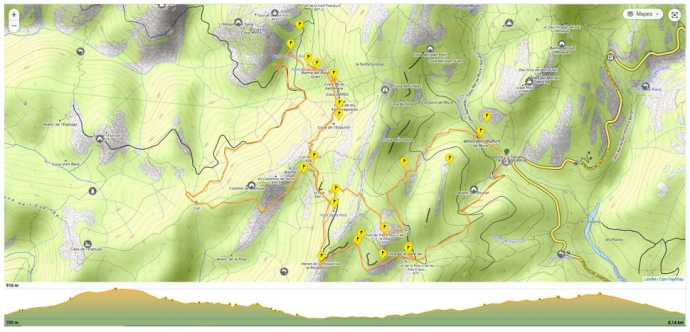 Detalls de la sortida