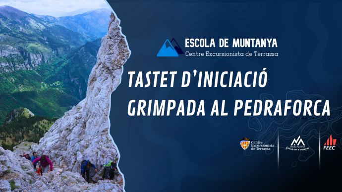 Tastet de grimpada al Pedraforca