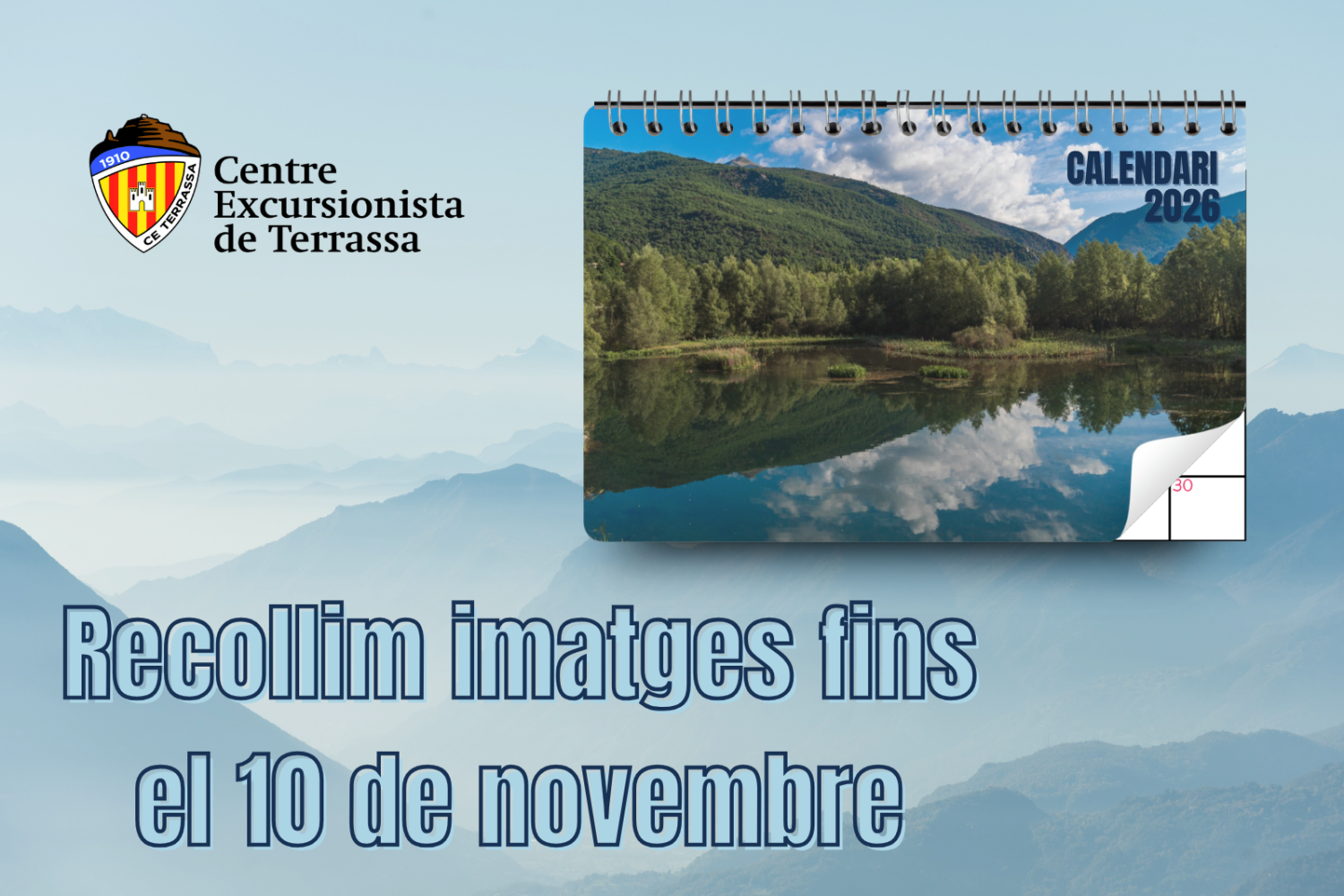 Ja es poden enviar fotografies pel calendari 2026!