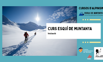 Curs d'esquí de muntanya - Iniciació