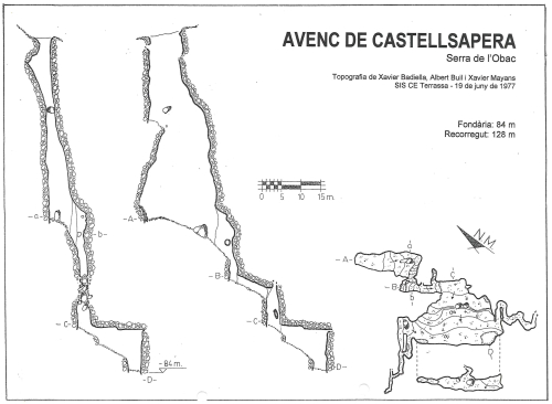 Topografies: Avenc de Castellsapera