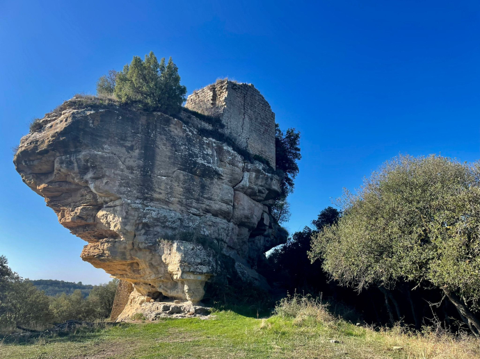 Sauva Negra i Castell de Popa
