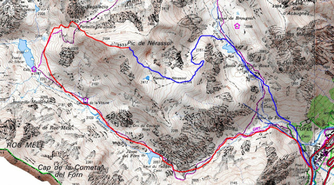 Mapa de la ruta