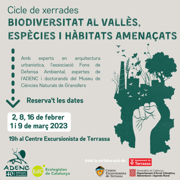 Cicle de conferències-debat Biodiversitat al Vallès, espècies i hàbitats amenaçats
