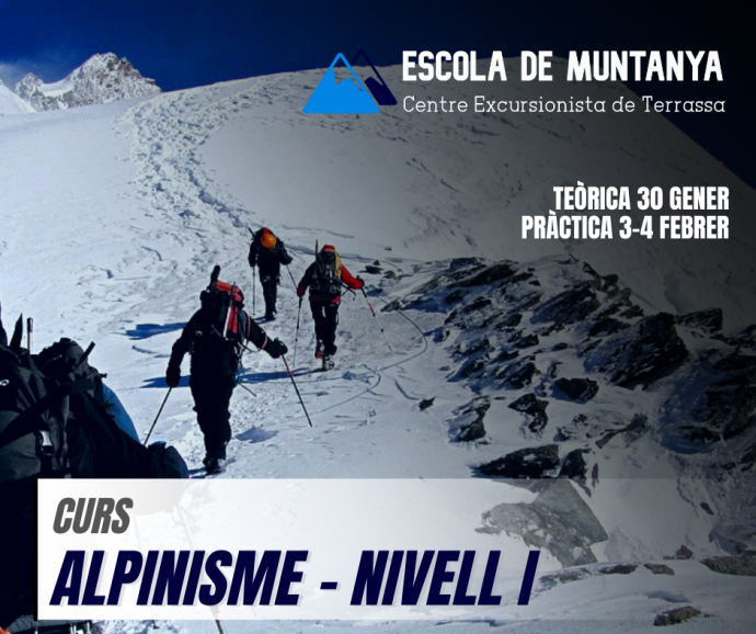 Cursos 2023-2024 - Alpinisme nivell I