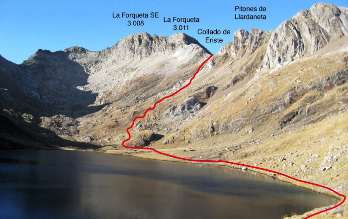 Picos de las Forquetas y Bagüeñola