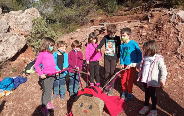 Espeleokinder i a la cerca del Tió