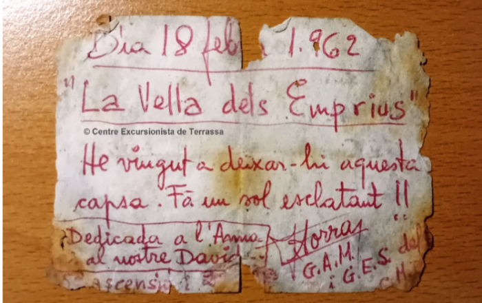 Noves incorporacions al Visor de Llibres de Registre de Llibres d’Escalada Històrics de Sant Llorenç del Munt i l’Obac