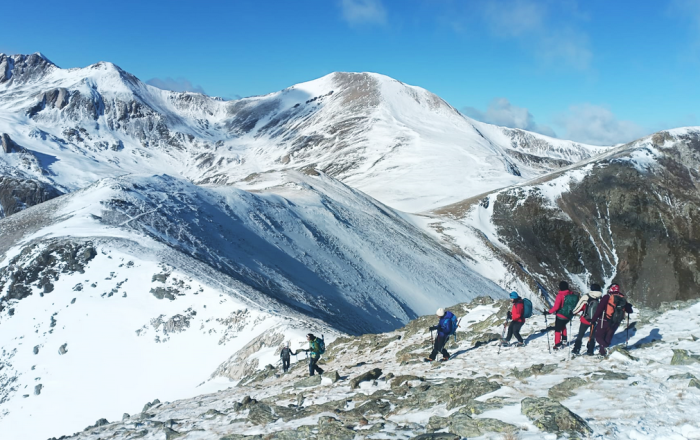 Balandrau (2.588 mts), Pic Fontlletera (2.581mts) i Pic Coma d’Orri o de Les Borregues (2.693 mts)