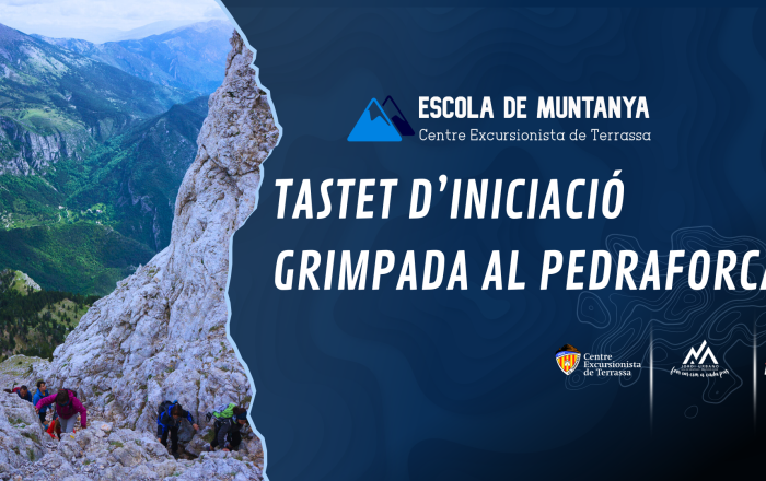 Tastet de grimpada al Pedraforca