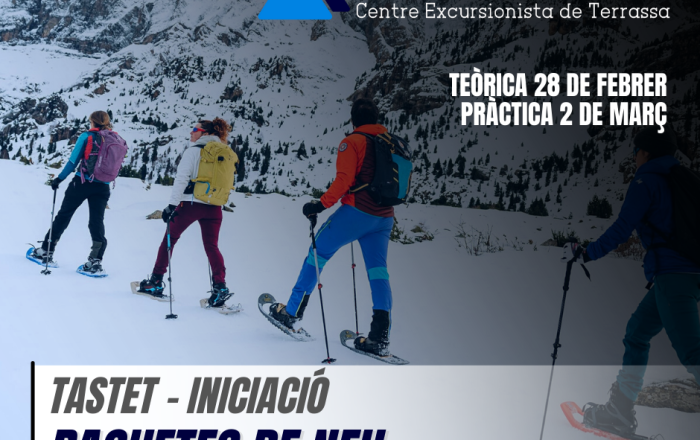 Tastets 2023-2024 - Raquetes de neu
